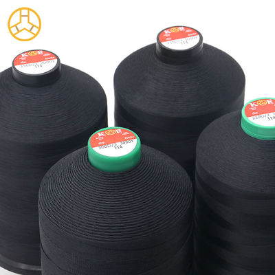 100% polyester noir 210D/3 fil de nylon pour couettes et matelas Super 450g
