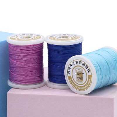 20g de poids MERCÉRIZÉ Flat Sewing Coarse Braid Waxed Thread Pour la réparation de cuir artisanal