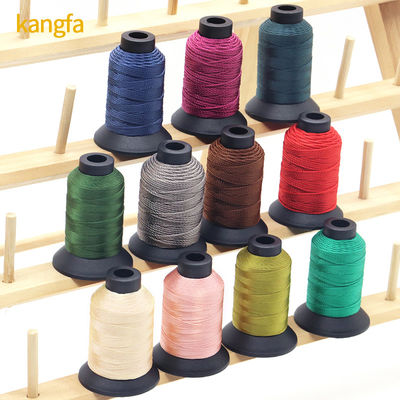 Échantillon de fil de polyester Boho 210D écologique destiné à l'usage à la machine à coudre tissée à la main