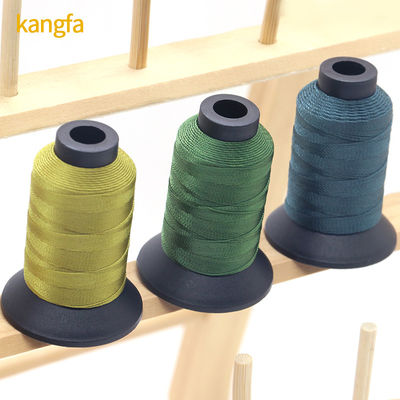 Échantillon de fil de polyester Boho 210D écologique destiné à l'usage à la machine à coudre tissée à la main