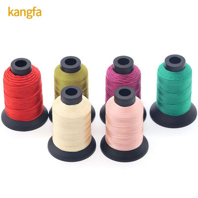 Échantillon de fil de polyester Boho 210D écologique destiné à l'usage à la machine à coudre tissée à la main