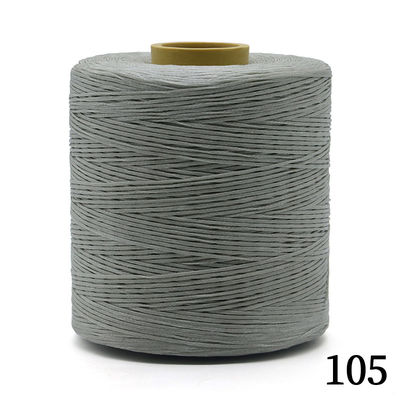 Kangfa 0,8 mm 1 mm Polyester Tricot fait à la main fil ciré Haute ténacité pour les produits en cuir