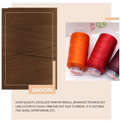 Assistance 7 jours Temps de livraison de l'ordre de l'échantillon 100g Fil de nylon de haute ténacité pour les produits en cuir