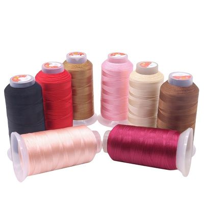 Assistance 7 jours Temps de livraison de l'ordre de l'échantillon 100g Fil de nylon de haute ténacité pour les produits en cuir