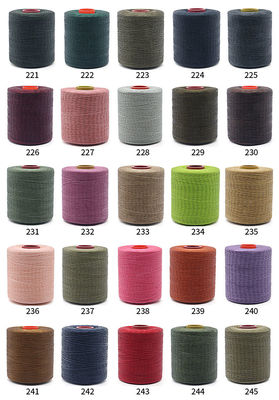 Kangfa fil de couture en polyester ciré de 0,8 mm à 1,0 mm pour l'artisanat et la réparation du cuir 680m