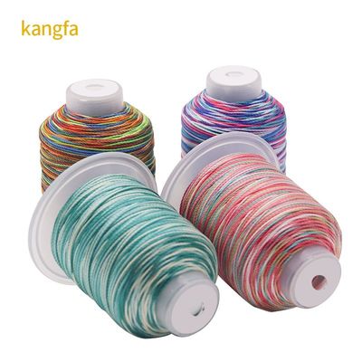 Résistant à haute température 100G Poids 15 couches Rainbow Tissage artisanal Fil de polyester