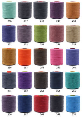 Kangfa fil de couture en polyester ciré de 0,8 mm à 1,0 mm pour l'artisanat et la réparation du cuir 680m