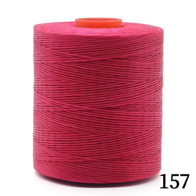 400 g de fil tressé en polyester en cire pour fil de couture en cuir 250D/16 1,1 mm