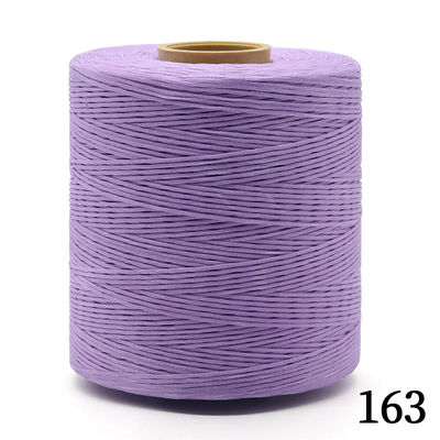 400 g de fil tressé en polyester en cire pour fil de couture en cuir 250D/16 1,1 mm