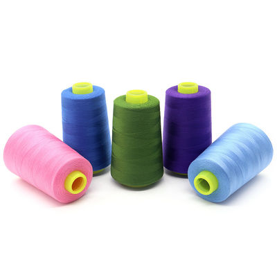 Tkt 120 Fil de couture en polyester enfoncé 402 Fil de polyester pour la couture de nappes à table