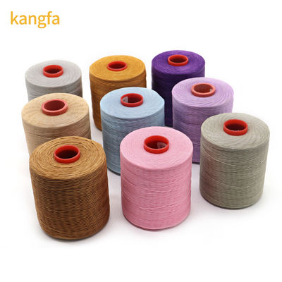 Kangfa Poly Flat Waxed Thread 0,8 mm 1 mm Différentes couleurs pour les accessoires en cuir