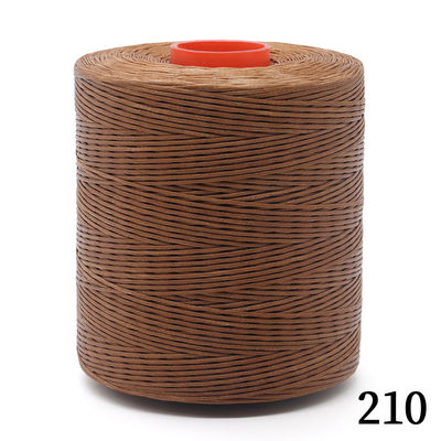 Kangfa fil de couture à cire plat de 0,8 mm pour le coussinage du cuir /240 couleurs / sur mesure
