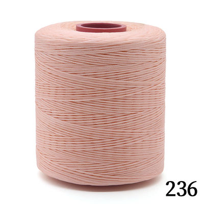 Kangfa fil de couture à cire plat de 0,8 mm pour le coussinage du cuir /240 couleurs / sur mesure