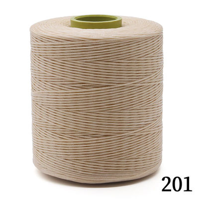 Kangfa 0,8 mm/1,0 mm Fil de cuir cousu à la main Fil de couture cireux en polyester durable