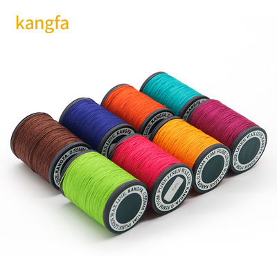 0.55mm 35g fil de couture en cuir de haute ténacité 70m fil de lin ciré en 40 couleurs