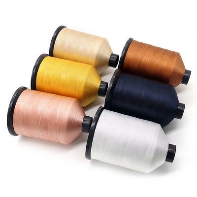 Fil de couture à haute résistance à la traction pour cuir et couture à perles 100% TEX70 Nylon lié