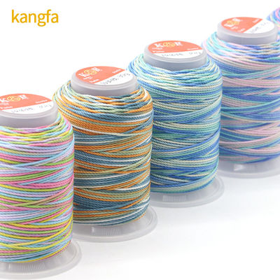 30 g de fil de polyester à 15 couches pour tissage arc-en-ciel à haute ténacité