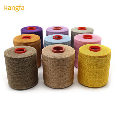 400g/16 Plys Polyester Wax Bonded Braided Thread pour le fil de couture en cuir 210D/16