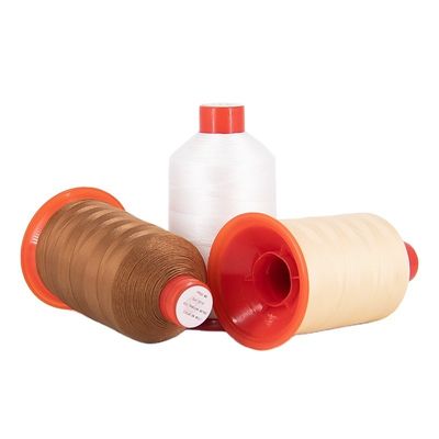 Fil de polyester à haute ténacité 210d/3 pour machine à coudre Fil de coudre multicolore haut
