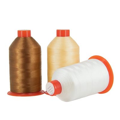 Fil de polyester à haute ténacité 210d/3 pour machine à coudre Fil de coudre multicolore haut
