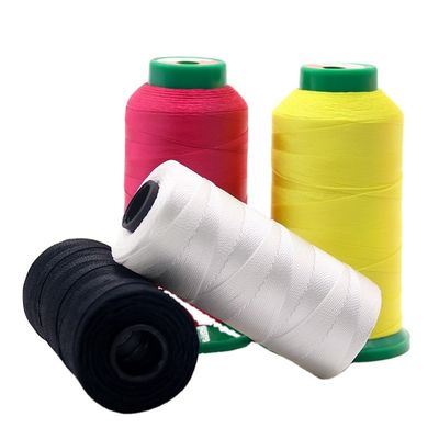 210D/12PLY 210D/18PLY Fil de filets de pêche en polyester à 100% destiné à la couture de cuir et de vêtements