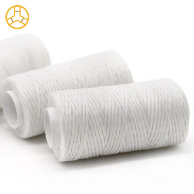 100% polyester 50m 210D/16 cousu à la main en cuir à fil de cire plat Carton 54*28.5*25cm