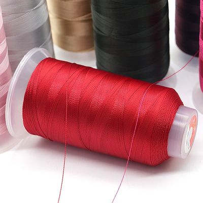 115G 210D/3 100g 1200m Fil de couette pour couture de cuir Perles de nylon haute résistance