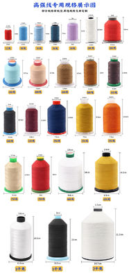 100g 69 T70 Taille 210D/3 Fil de polyester pour les tapisseries