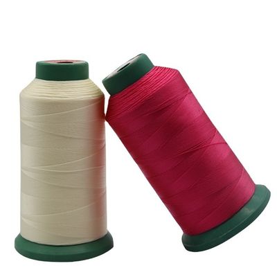 10% de fil de machine à coudre en polyester pour les tapisseries en cuir 115G