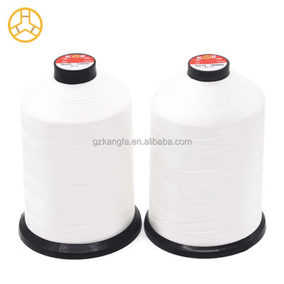 Modèle brut 210d/3 Fil de couture en cuir blanc en 240 couleurs pour machine à coudre à sacs