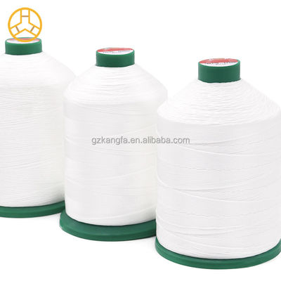 Modèle brut 210d/3 Fil de couture en cuir blanc en 240 couleurs pour machine à coudre à sacs