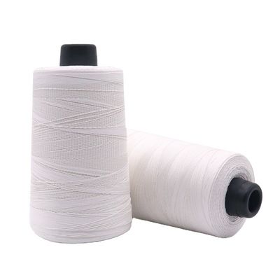 Modèle Fil blanc brut 20/3 Fil de coton vitrifié pour fil volant 500 g/con.