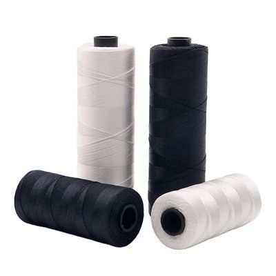 210D/12 Polyester fil de trame de pêche pour filets de pêche 100% polyester motif teint