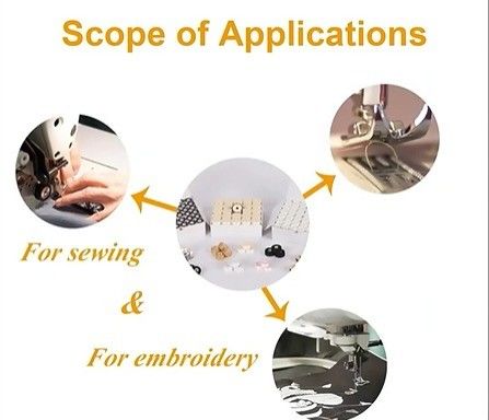 Livraison rapide fil de bobine pré-enroulement Kangfa pour la broderie et la couture particulières