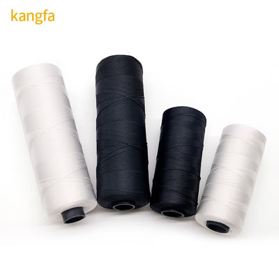 210D/12 Polyester fil de trame de pêche pour filets de pêche 100% polyester motif teint