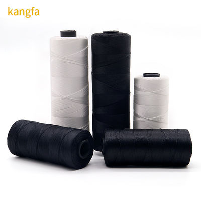 210D/12 Polyester fil de trame de pêche pour filets de pêche 100% polyester motif teint