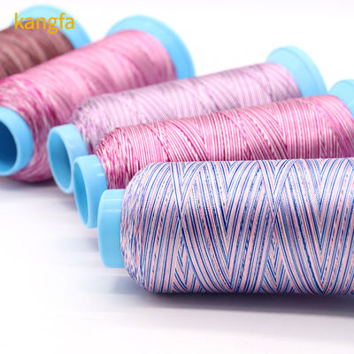 Fil de broderie en soie 120d/2 4000y pour des motifs de broderie durables et beaux