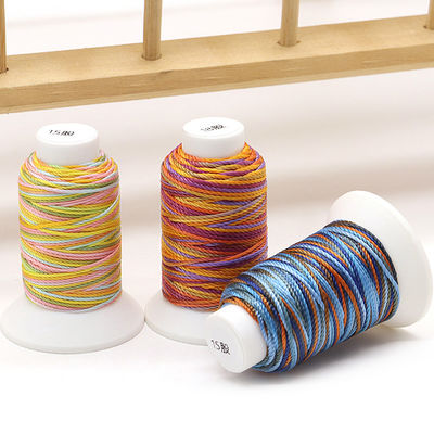 1.0mm MERCÉRIZÉ Corde tressée colorée Tressée à la main Bracelets d'amitié