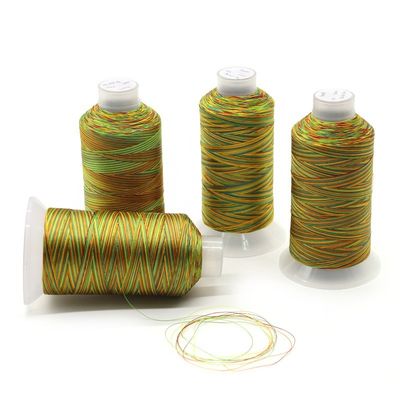T45 Multicolore personnalisé 150D/3 250g Polyester à haute ténacité fil lié UV Protect
