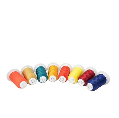 1000Y petit cône polyester à broderie multicolore 120d/2 pour la machine à broderie