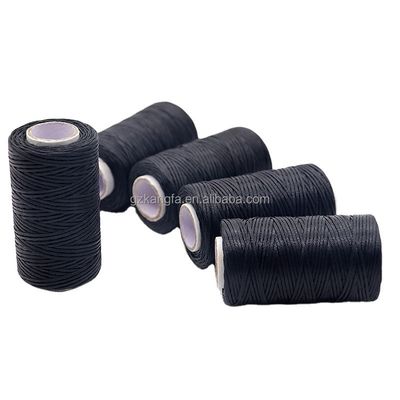 150D 1mm Compte de fil Cordon de fil cireux en polyester pour bricolage artisanal et fournitures de couture