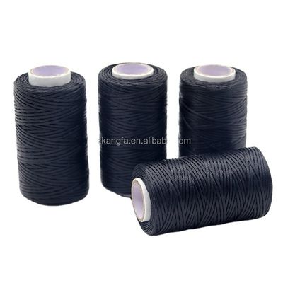 150D 1mm Compte de fil Cordon de fil cireux en polyester pour bricolage artisanal et fournitures de couture