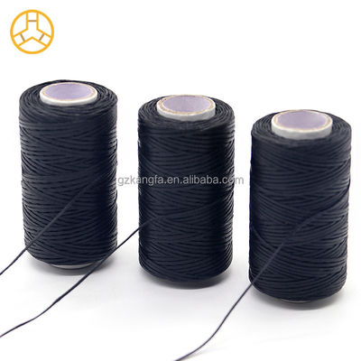 Cordes de fil ciré de 1 mm pour l'artisanat et le tricot du cuir