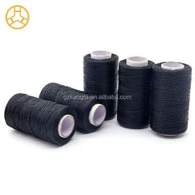 Cordes de fil ciré de 1 mm pour l'artisanat et le tricot du cuir