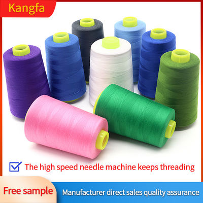 Faible MOQ 40/2 5000yds teinté 100% fil de couture en polyester Mh fil pour machine à coudre