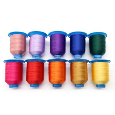 Tex70 80 90 Fil de couture en polyester haute résistance pour couture en cuir Diamètre 0,35 mm