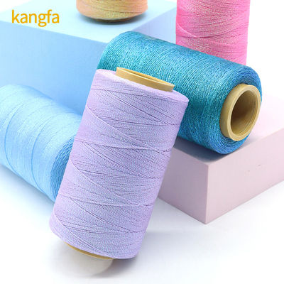 100 g de fils texturés en cuir à coudre à la cire pour l'artisanat de la couture à la main 0,4 mm 500 m