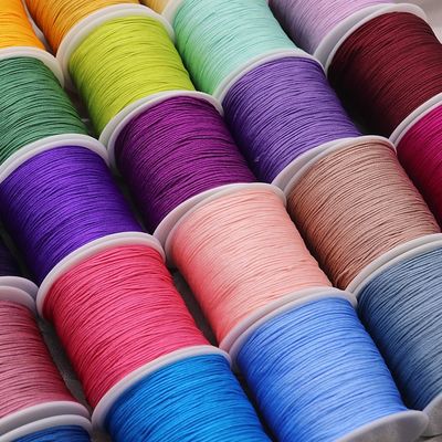 Artisanat de perles de cordon de nylon de jade avec protection UV et acceptation OEM/ODM