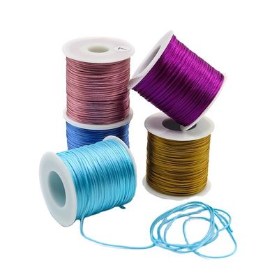 OEM/ODM Accepté 500m/Roll Cordon de perles en cristal élastique fort pour la fabrication de bijoux bricolage
