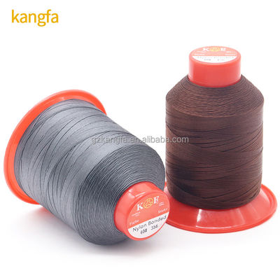 V69 Tex 70 210D/3 fils de nylon liés pour la couture de cuir 1150g/rouleau de polyester / nylon